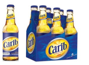 carib lager bottles pack
