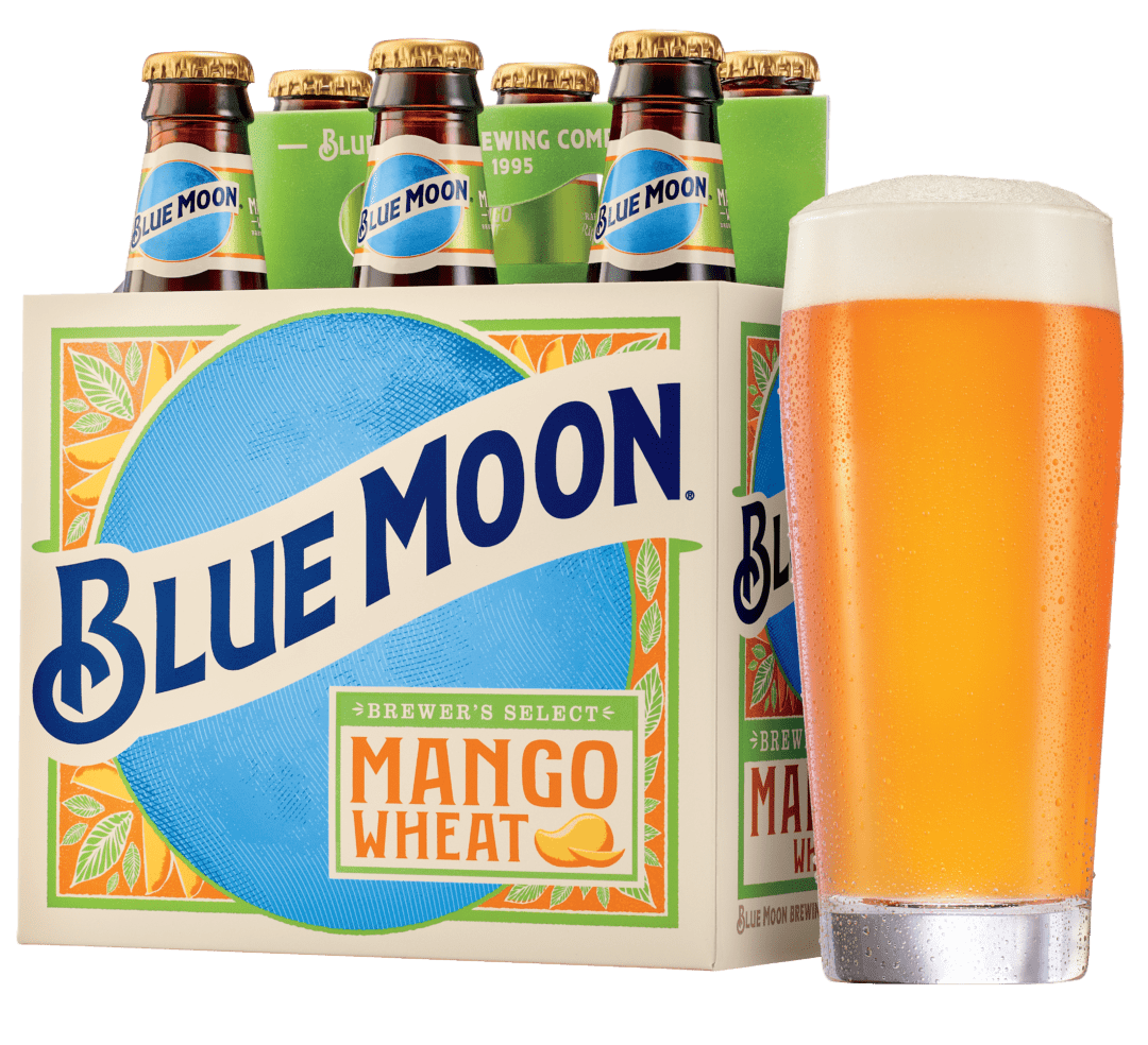 Пиво мун. Blue Moon Wheat Mango. Mango Wheat пиво. Blue Moon пиво. Blue Moon Wheat Beer.